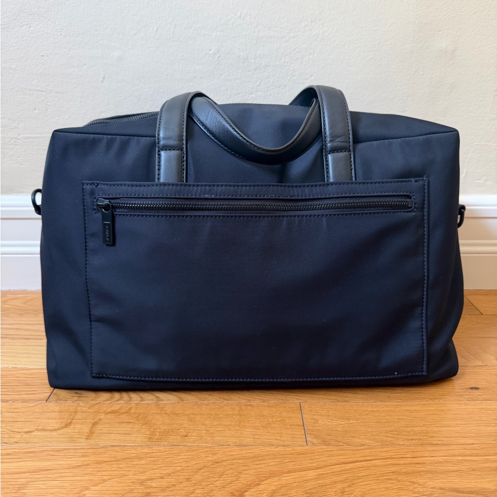 Away Everywhere Bag Black Nylon Travel Tote Carry On Weekender Laptop Bag